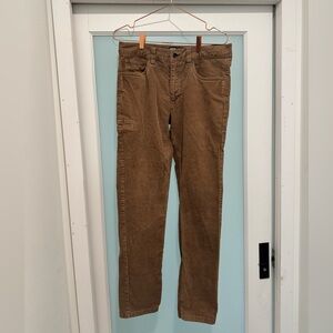 SALTY CREW Men Youth Brown Corduroy Pants